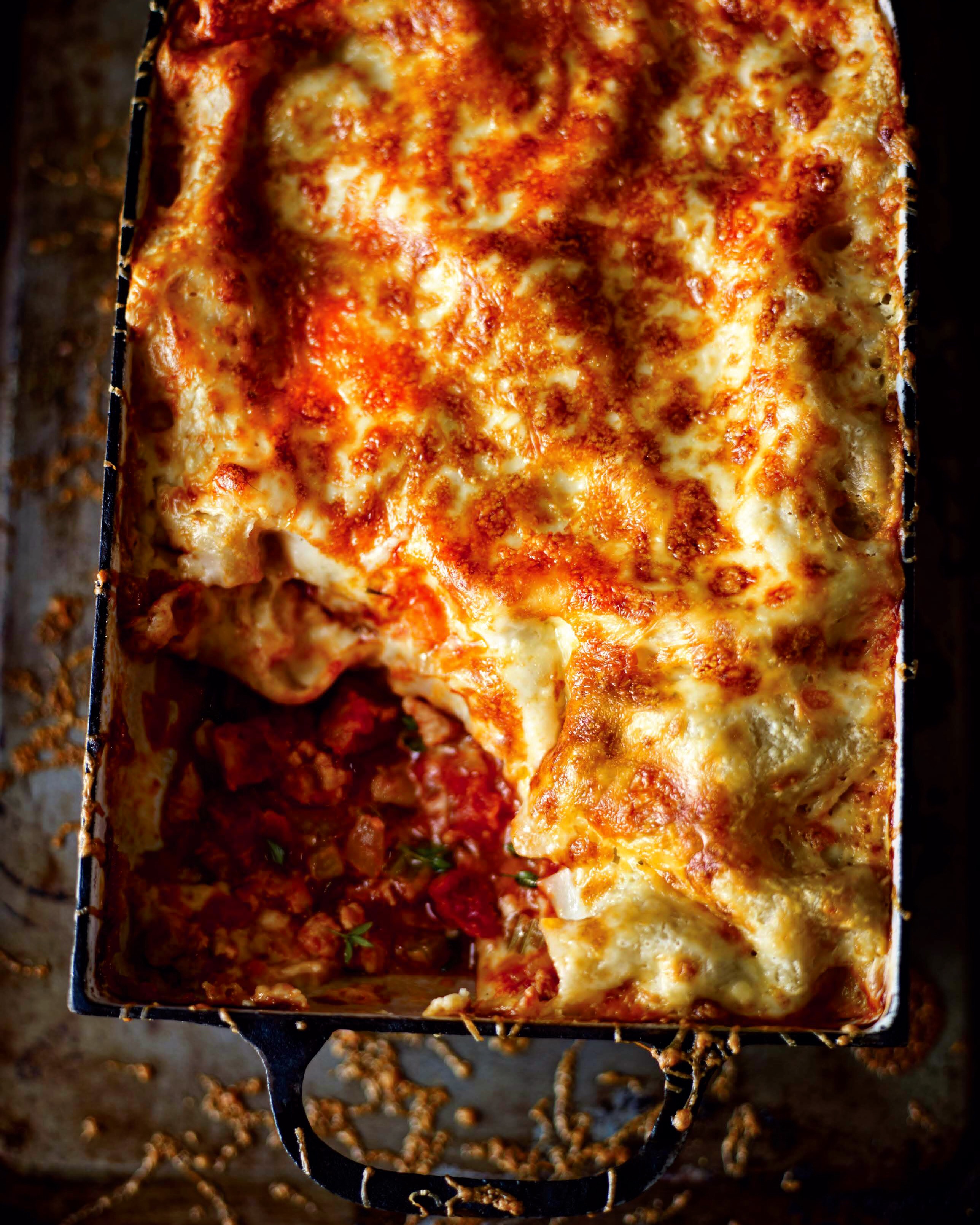 Chicken and Chorizo Lasagne