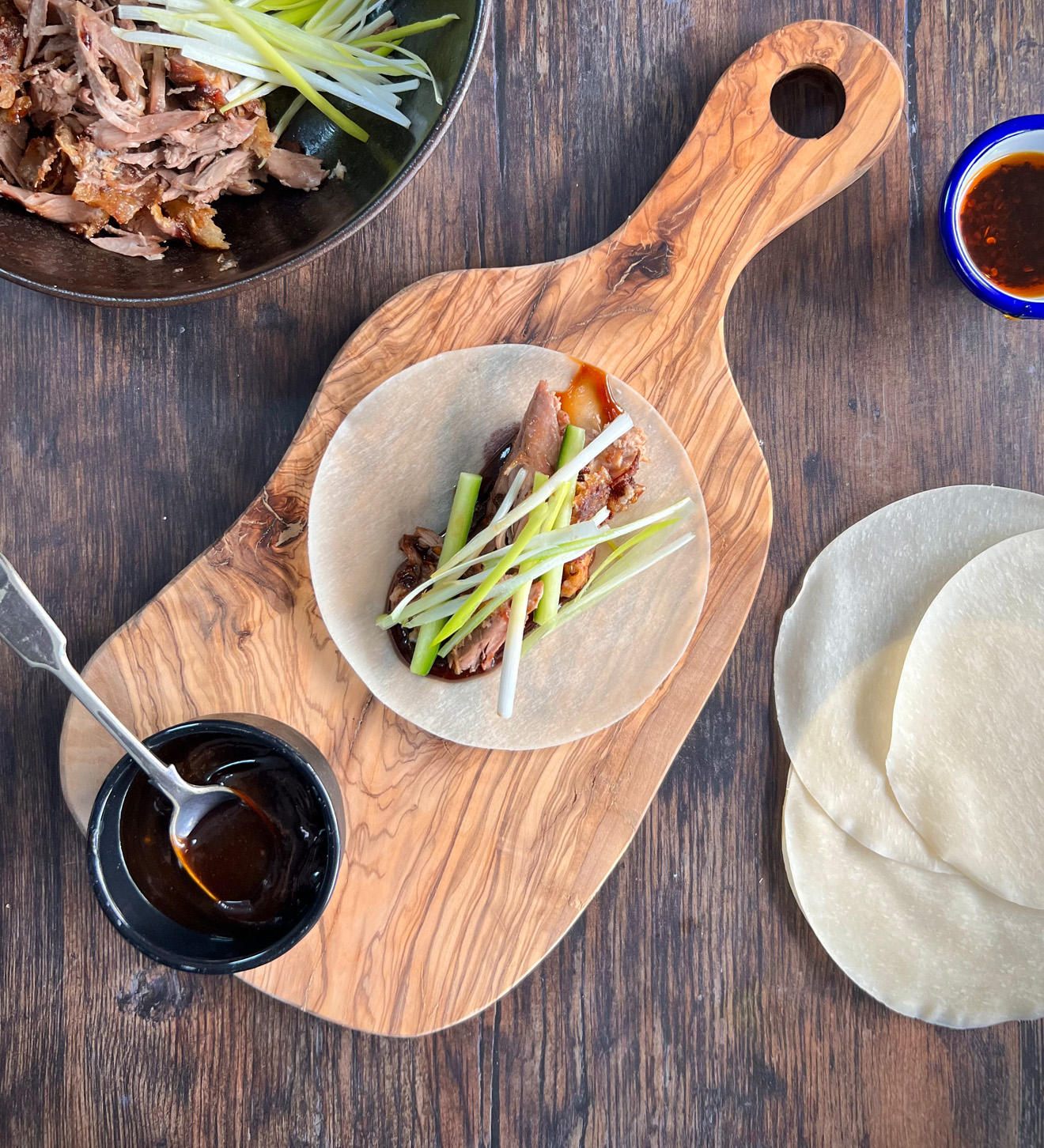 Crispy Duck Pancakes